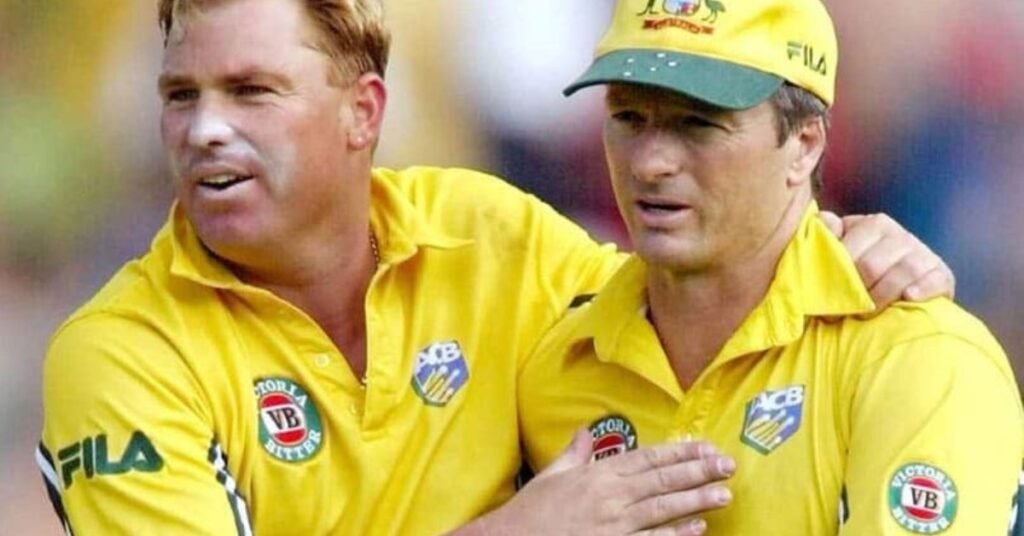 Steve Waugh and shane warne